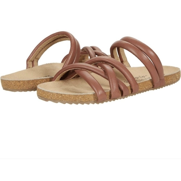 Coconuts by Matisse Zurie tan strapy leather sandals - Picture 3 of 14